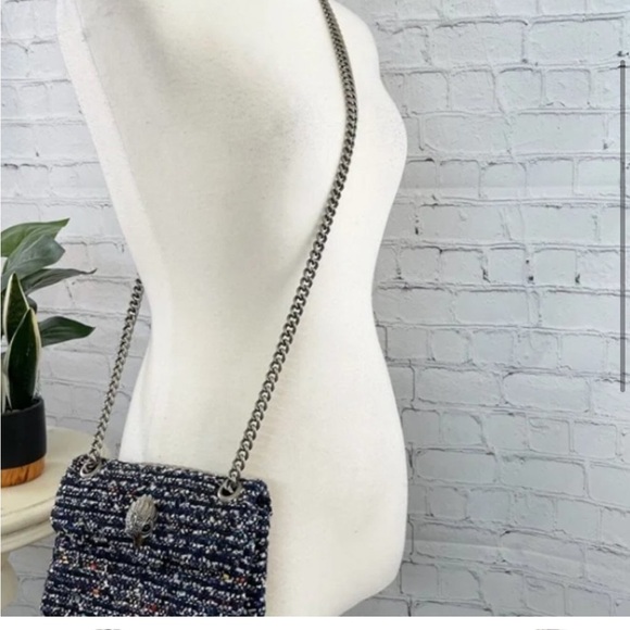Kurt Geiger Mini Kensington Tweed Purse - Picture 11 of 12